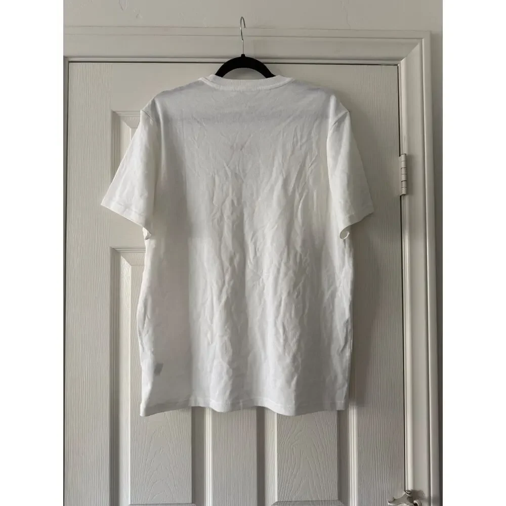 everlane the premium-weight pocket tee short sleeve uniform white, men's medium - Picture 4 of 7